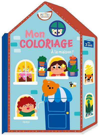 Coloriage maison petites pousses - COLLECTIF