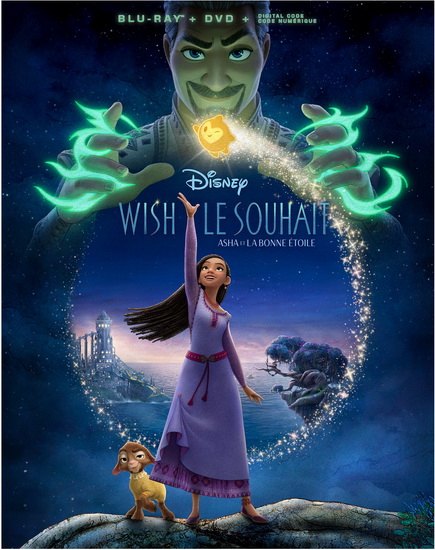 Wish (Le Souhait : Asha et la bonne étoile) (Blu-ray+DVD) - PETER DEL VECHO