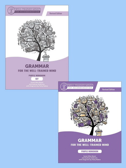 Grammar for the Well-Trained Mind Purple Repeat Buyer Bundle, Revised Edition - AUDREY ANDERSON - SUSAN WISE BAUER