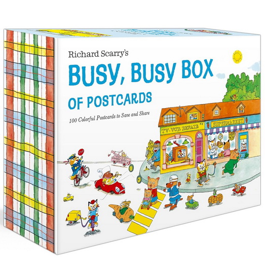 Richard Scarry's Busy, Busy Box of Postcards: 100 Colorful Postcards to Save and Share - RICHARD SCARRY