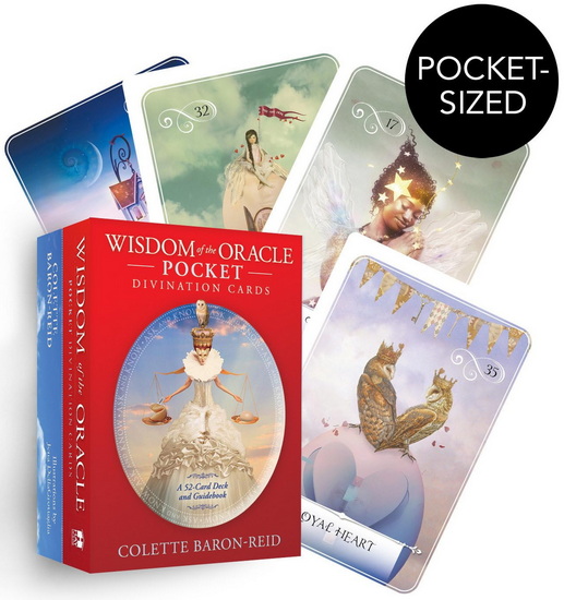 Wisdom of the Oracle Pocket Divination Cards: A 52-Card Oracle Deck for Love, Happiness, Spiritual Growth, and Living Your Purpose - COLETTE BARON-REID
