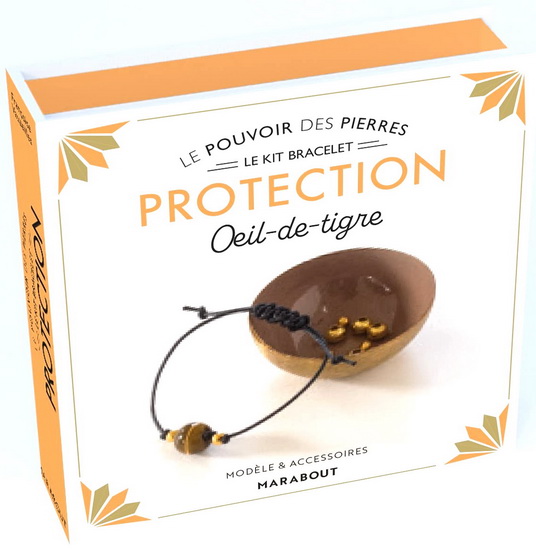 Protection : oeil-de-tigre : le kit bracelet, modèles & accessoires N. éd. Cof. - FRANÇOISE VAUZEILLES