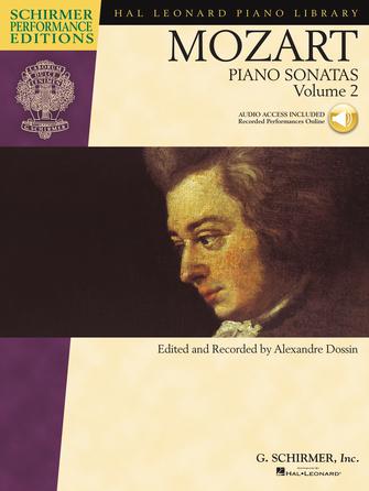Mozart Piano Sonatas, Vol. 2 - Schirmer Performance Editions (Piano) + Audio Online - WOLFGANG AMADEUS MOZART