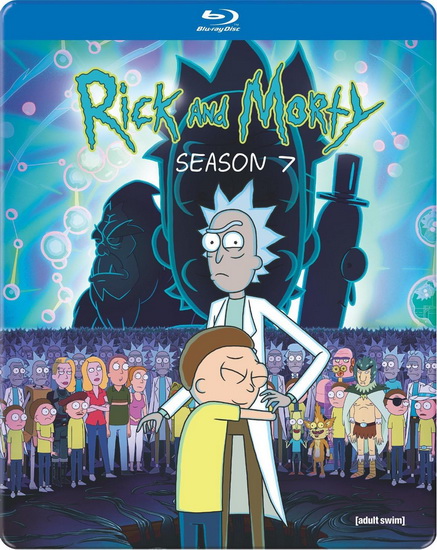 Rick and Morty: Season 7 (Steelbook) (Blu-ray) - WESLEY ARCHER