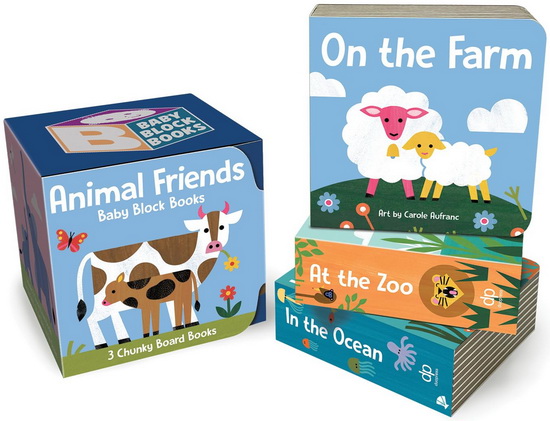 Baby Block Books: Animal Friends - CAROLE AUFRANC