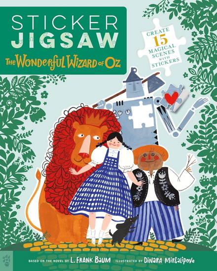 Sticker Jigsaw: The Wonderful Wizard of Oz - L FRANK BAUM - DINARA MIRTALIPOVA