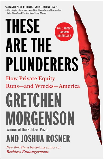 These Are the Plunderers - GRETCHEN MORGENSON
