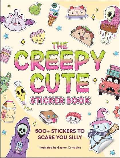 Creepy Cute Sticker Book - GAYNOR CARRADICE