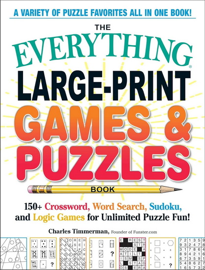 Everything Large-Print Games & Puzzles Book - CHARLES TIMMERMAN