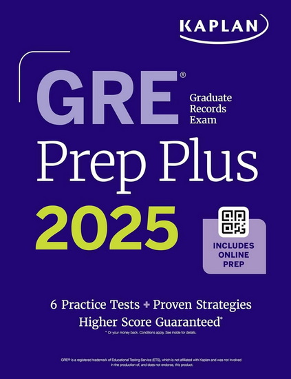 GRE Prep Plus 2025 - COLLECTIF
