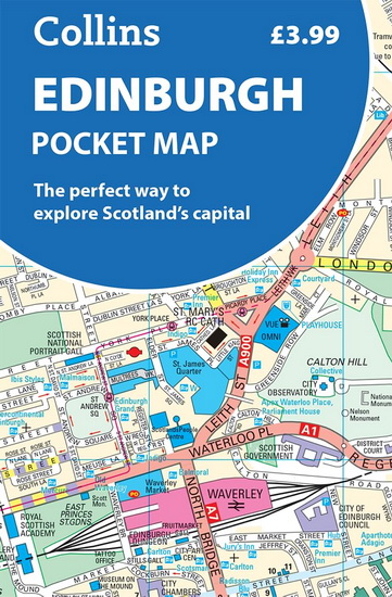 Edinburgh Pocket Map: The perfect way to explore Edinburgh - COLLECTIF