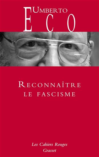 Reconnaître le fascisme - UMBERTO ECO