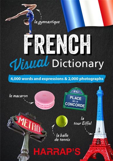 French visual dictionary Harrap&#39;s - COLLECTIF