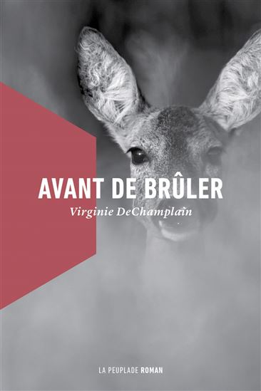 Avant de brûler - VIRGINIE DECHAMPLAIN