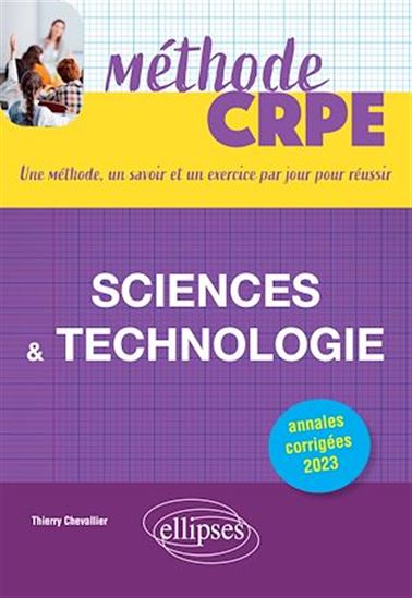 Sciences et technologie - CRPE - THIERRY CHEVALLIER