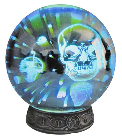 Lampe fibre optique crâne