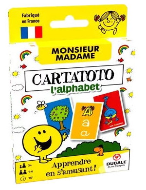 Cartatoto alphabet Monsieur Madame