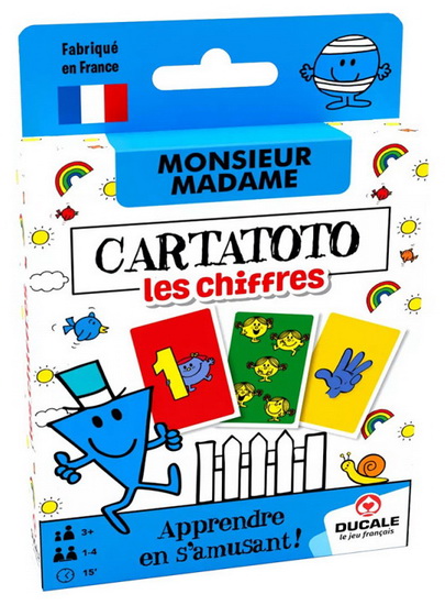 Cartatoto chiffre Monsieur Madame