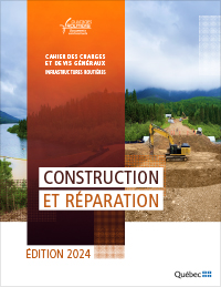 Cahier des charges et devis généraux : infrastructures routières : construction et réparation 2024 - COLLECTIF