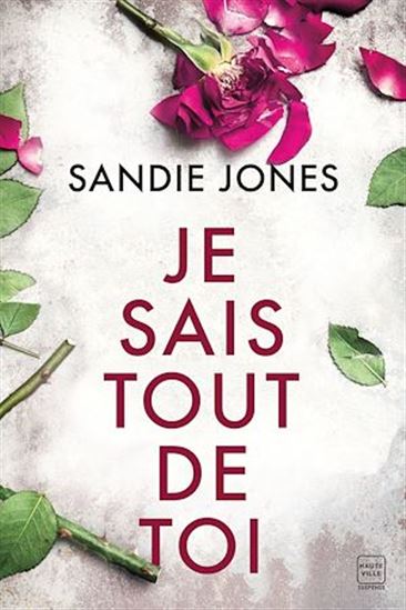 Je sais tout de toi - SANDIE JONES