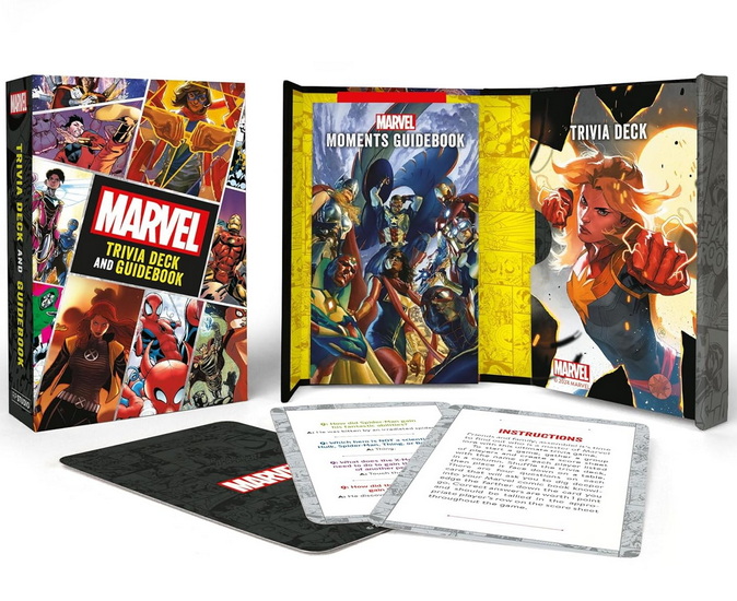 Marvel: Trivia Deck and Guidebook - MATTHEW K MANNING