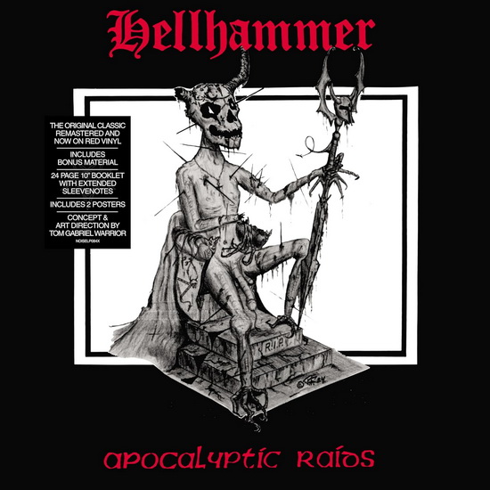 Apocalyptic Raids (Éd. Limitée) (Vinyle - Rouge) - HELLHAMMER