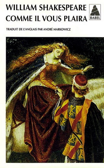 Comme il vous plaira - WILLIAM SHAKESPEARE