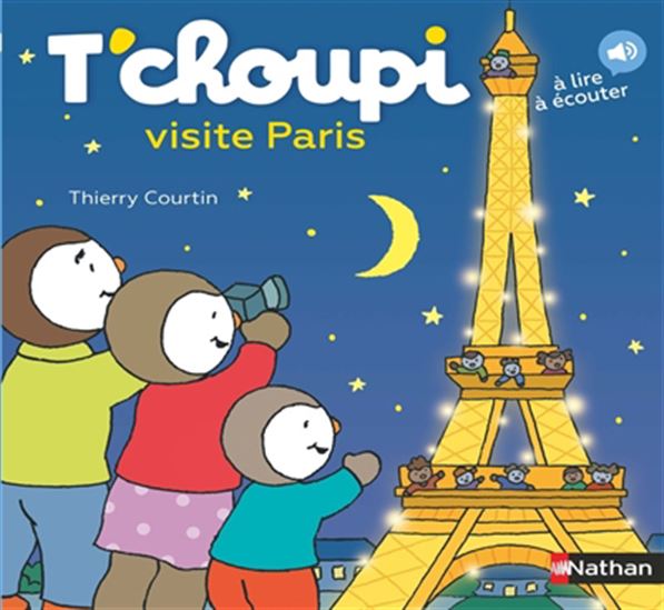 T'choupi visite Paris - THIERRY COURTIN