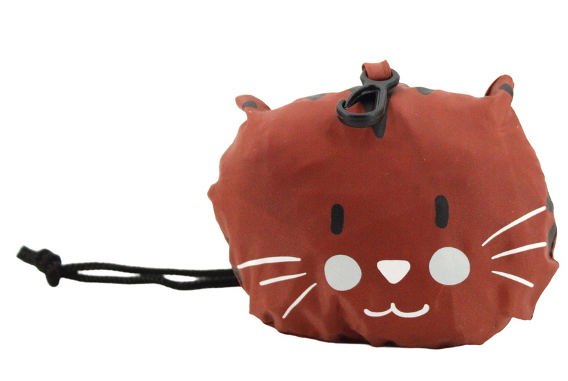 Sac pliable en forme de chat