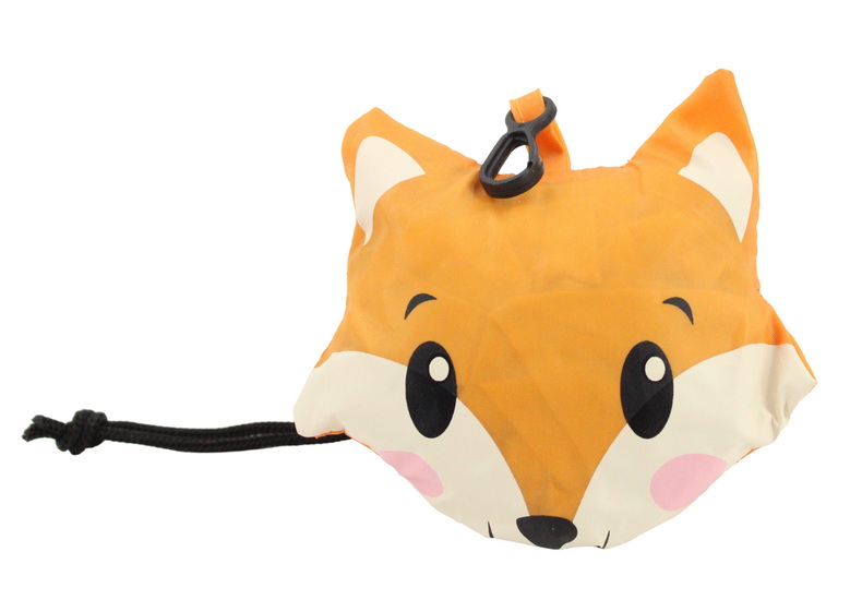 Sac pliable en forme de renard