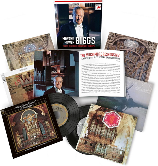 E. Power Biggs Plays Historic Organs Of Europe (6CD) - COMPILATION CLASSIQUE