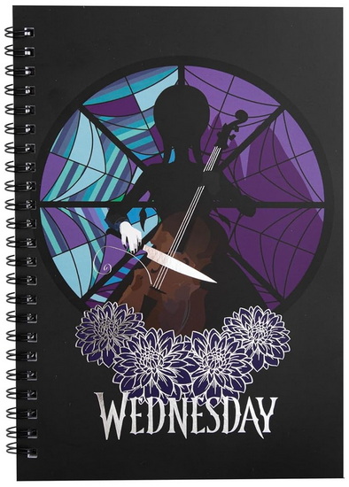 Cahier de notes Wednesday violoncelle