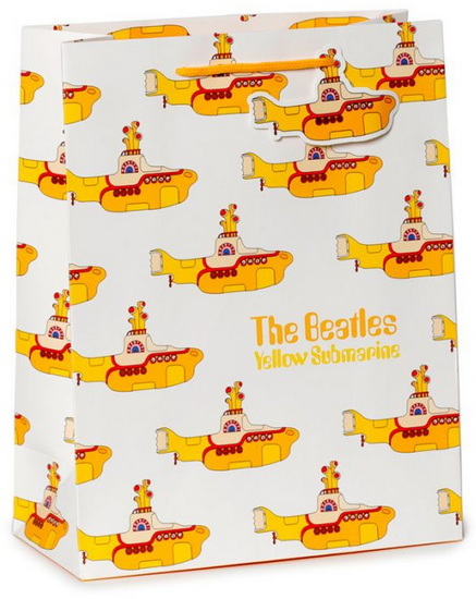 Sac large cadeau Beatles &#39;&#39;yellow submarine&#39;&#39;