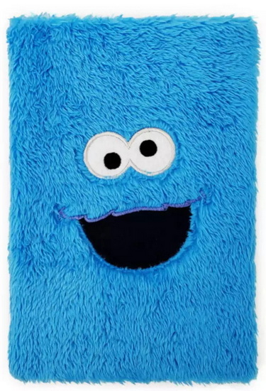 Cahier de notes peluche Sesame Street
