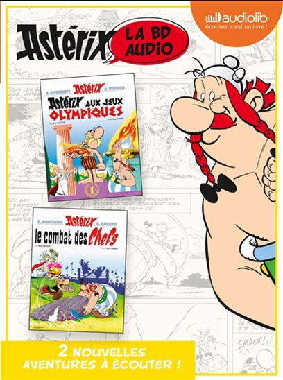 Astérix : la BD audio (2 CD) - RENÉ GOSCINNY - ALBERT UDERZO