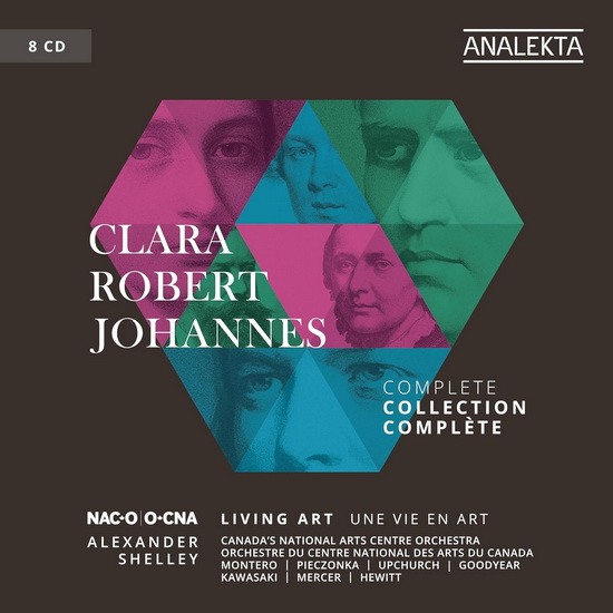 Clara, Robert, Johannes - Living Art (Complete Collection) (8CD) - ROBERT CLARA  SCHUMANN BRAHMS  SCHUMANN
