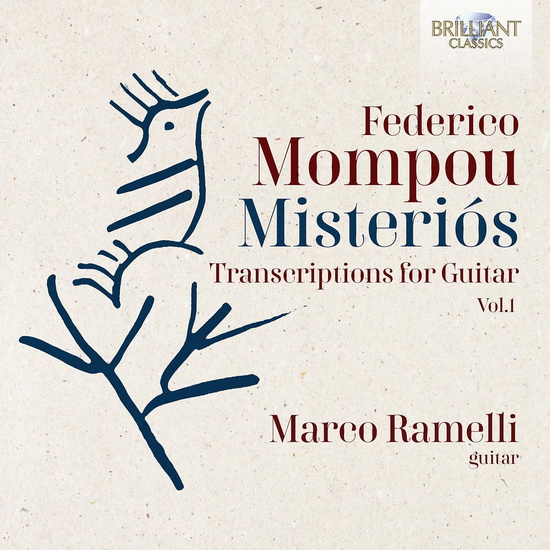 Mompou - Misterios, Transcriptions for Guitar, Vol.1 - FEDERICO MOMPOU