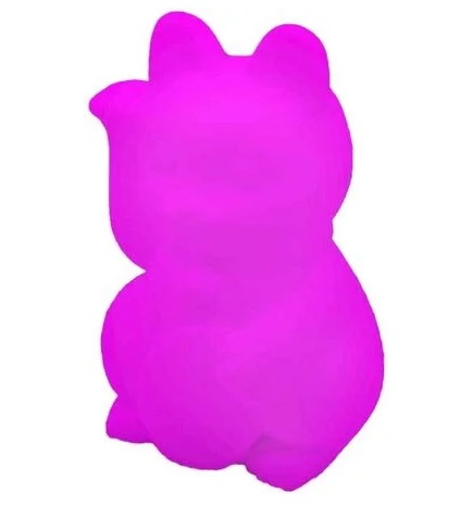 Veilleuse chat chanceux