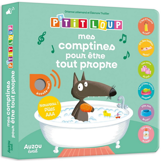 Mes comptines pour être propre - ORIANNE LALLEMAND - ELÉONORE THUILLIER