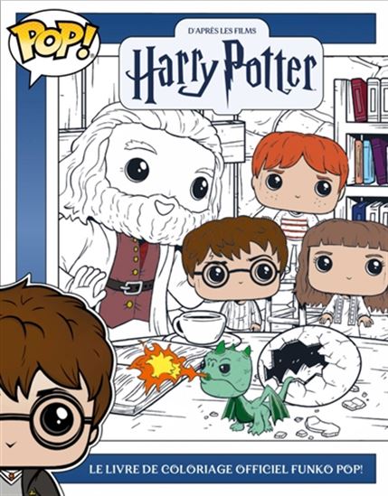 Coloriage Funko Harry Potter - COLLECTIF