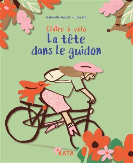 Claire à vélo, la tête dans le guidon - GABRIELLE ANCTIL - JULIA GR
