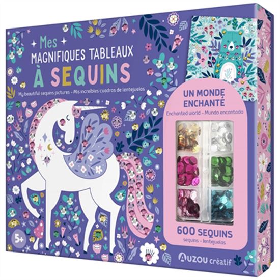 Mes magnifiques tableaux à sequins : un monde enchanté - ANNA DEEGAN