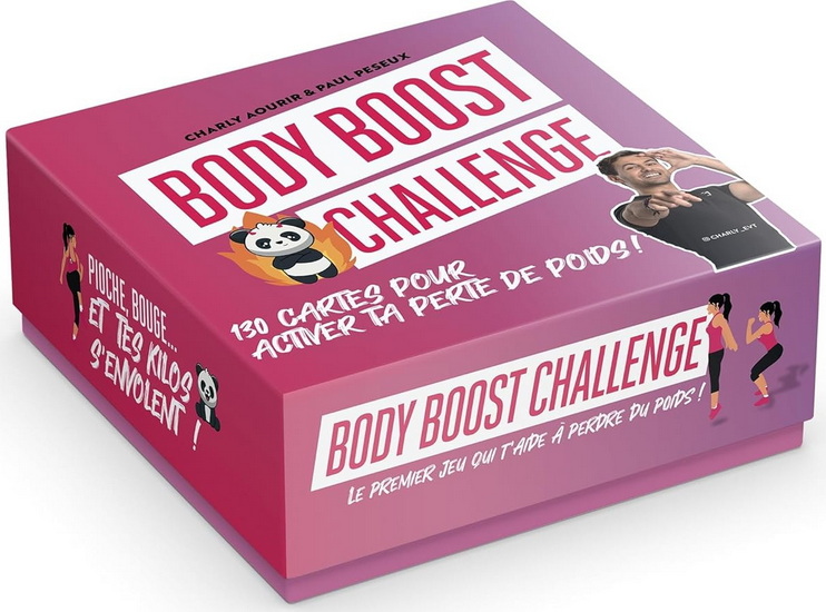 Body boost challenge : 150 cartes pour activer ta perte de poids ! - CHARLY AOURIR - PAUL PESEUX