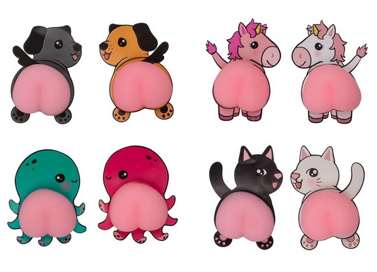 Ens. autocollant derrière d'animal 4AS