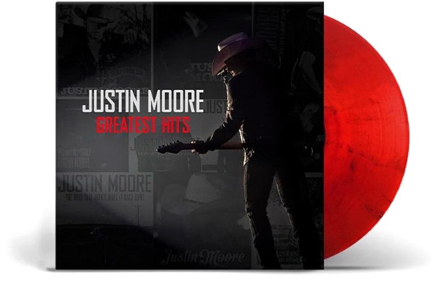 Greatest Hits (Vinyle - Rouge) - JUSTIN MOORE