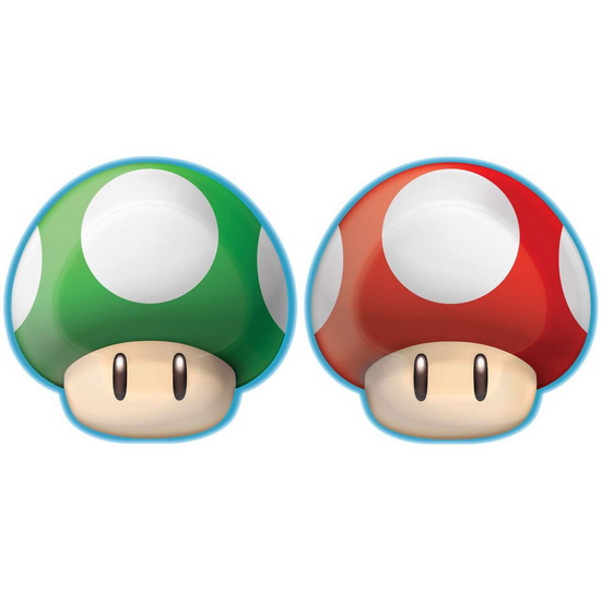 Salière et poivrière champignons Super Mario