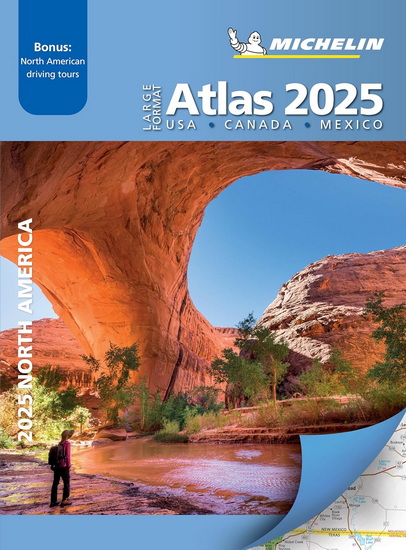 Michelin North America Atlas Large Format 2025 - COLLECTIF