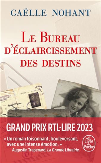 Le Bureau d&#39;éclaircissement des destins - GAËLLE NOHANT