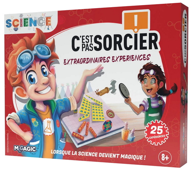 C&#39;est pas sorcier fascinantes illusions 25 experiences