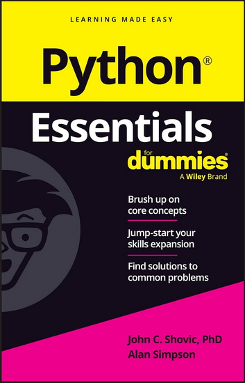Python Essentials For Dummies - COLLECTIF